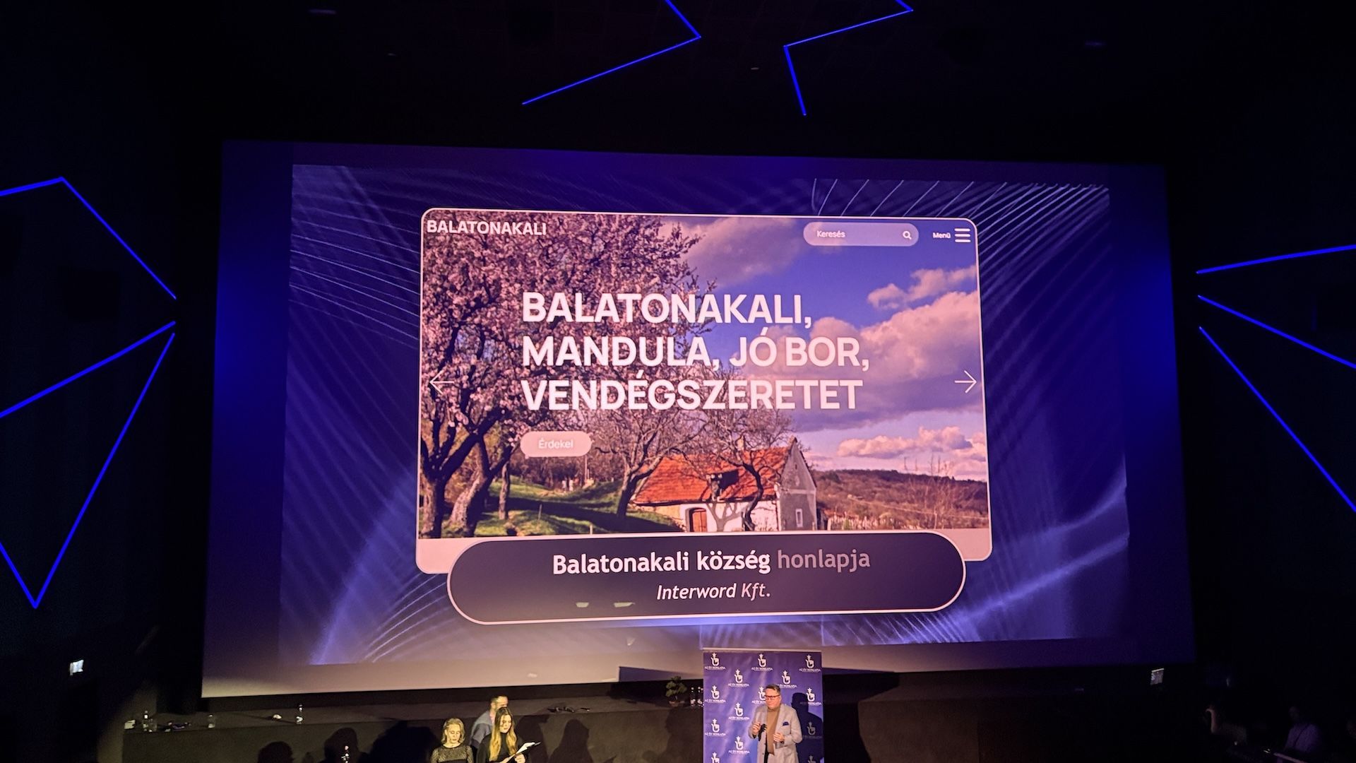 Az Év Honlapja 2025 - Balatonakali