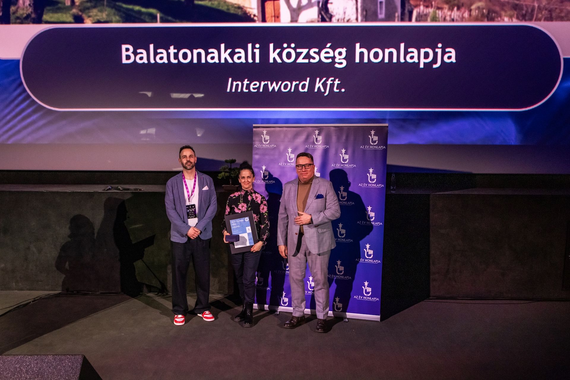 Az Év Honlapja - Díjátadó