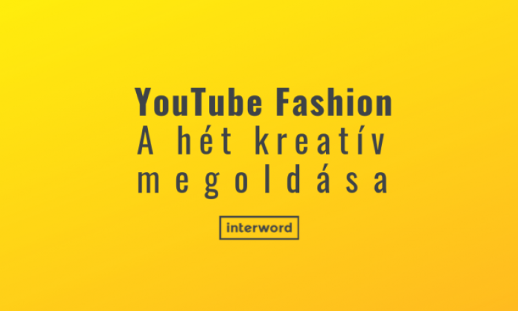 A hét kreatív megoldása - YouTube.com/Fashion
