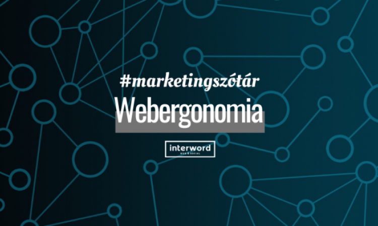Marketingszótár - Mit jelent a Webergonomia?
