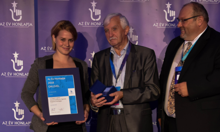 Duplázott az Igásló Központ projektünk "Az Év Honlapja" pályázaton