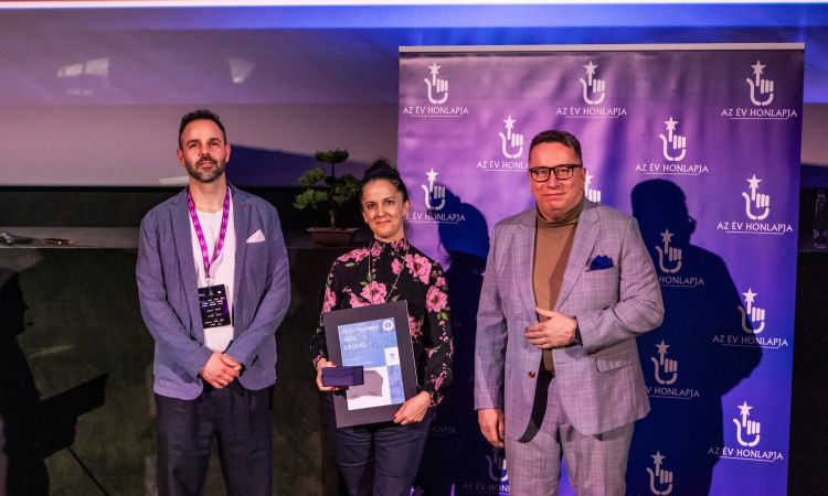 Szép szakmai visszaigazolás "Az Év Honlapja" pályázaton