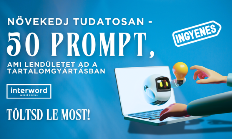 Növekedj tudatosan - 50 prompt, ami lendületet ad a tartalomgyártásban